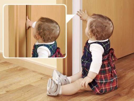 Ruhhy 5192 Bezpečnostná zábrana na skrine 10 ks