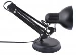 ISO 5177 Stolná kancelárska lampa - čierna