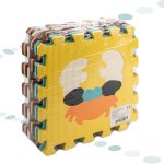 KIK KX5208 Kontrastné penové Puzzle 85 cm x 85 cm 9 dielov Farebné