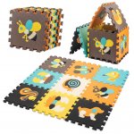 KIK KX5208 Kontrastní pěnové Puzzle 85 cm x 85 cm 9 dílů Barevné 