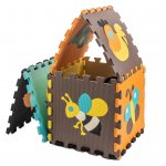 KIK KX5208 Kontrastní pěnové Puzzle 85 cm x 85 cm 9 dílů Barevné 