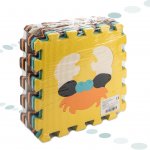 KIK KX5208 Kontrastní pěnové Puzzle 85 cm x 85 cm 9 dílů Barevné 