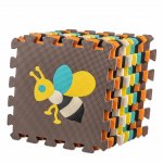 KIK KX5208 Kontrastní pěnové Puzzle 85 cm x 85 cm 9 dílů Barevné 