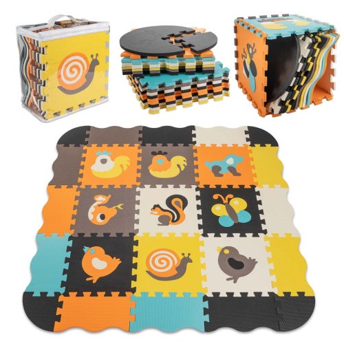 KIK KX5210 Penové puzzle 114 cm x 114 cm x 1 cm, 25 dielikov