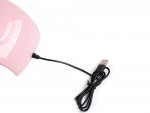 Verk 24153 UV Lampa 18 LED, 54W, USB ružová