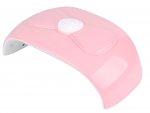 Verk 24153 UV Lampa 18 LED, 54W, USB ružová