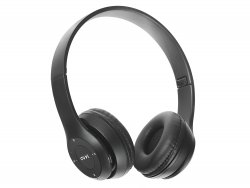 Verk 04110 Bluetooth sluchátka P47, bezdrátová sluchátka s mikrofonem a MP3 přehrávačem černá