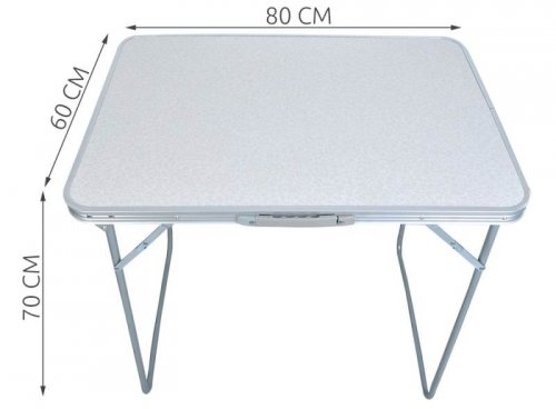 Malatec 5630 Turisticky stôl - skladací 80 x 60cm