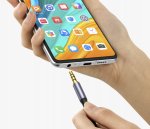 Izoxis 18931 Audio kabel 3.5mm Jack (M) to 3.5mm Jack (M) 1,75m černý