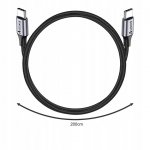 Izoxis 18927 Kabel USB Typ-C PD, 2m černý