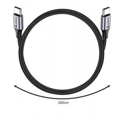 Izoxis 18927 Kabel USB Typ-C PD, 2m černý