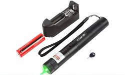 Verk 08338 Silný nabíjecí zelený laser 303 