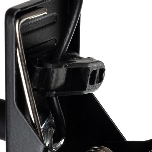 Izoxis 19454 Stolní lampička s klipem - černá