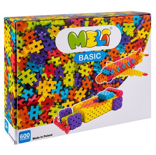ISO 20235 Stavebné bloky Meli Basic 600 dielov