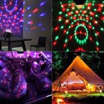 Verk 12268 LED disko koule s dálkovým ovládáním