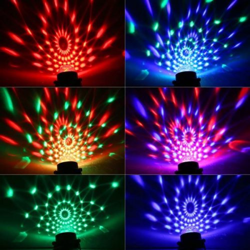 Verk 12268 LED disko koule s dálkovým ovládáním