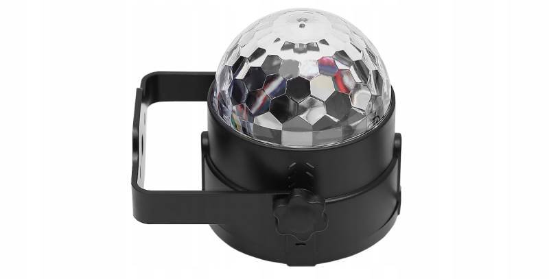 Verk 12268 LED disko koule s dálkovým ovládáním