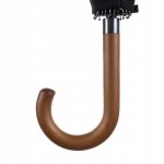 Malatec 19367 Deštník holový 24 drátů, 124 cm černý