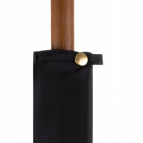 Malatec 19367 Deštník holový 24 drátů, 124 cm černý 