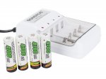 Songpus 06264 Baterie AA 4700 mAh 4ks + nabíječka - blistr