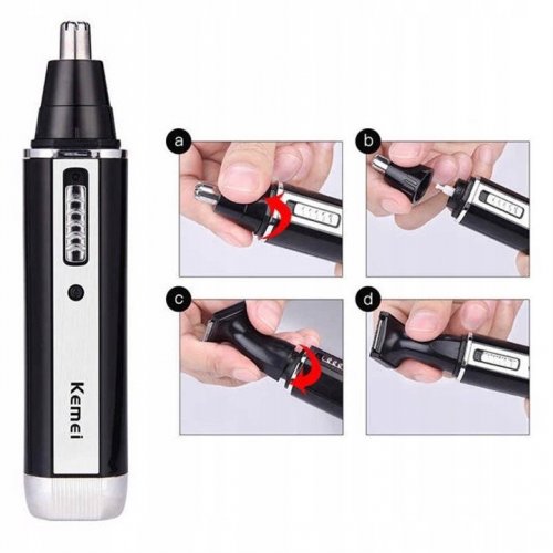 Verk 01753 Elektrický zastřihovač vlasů a vousů černá