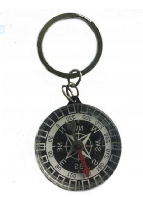 Verk 14377 Kompas klíčenka 3,5 cm