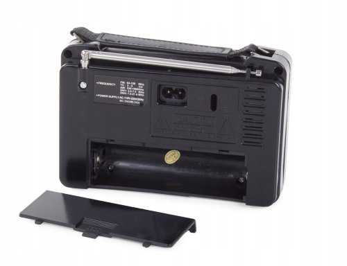 Verk 01773 Přenosné analogové rádio KK-606AC, AM/FM/SW