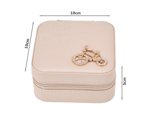 Verk 01785 Šperkovnice se zrcátkem bílá