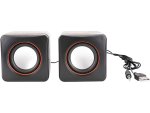 Verk 06231 PC reproduktory 2x3W USB černá