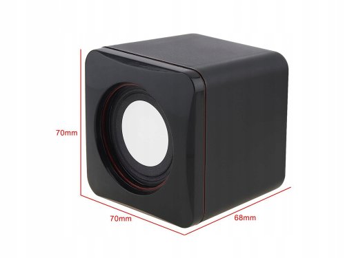 Verk 06231 PC reproduktory 2x3W USB černá