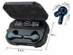 Verk 06232 Bezdrôtové slúchadlá TWS Bluetooth V5.1 - Powerbanka