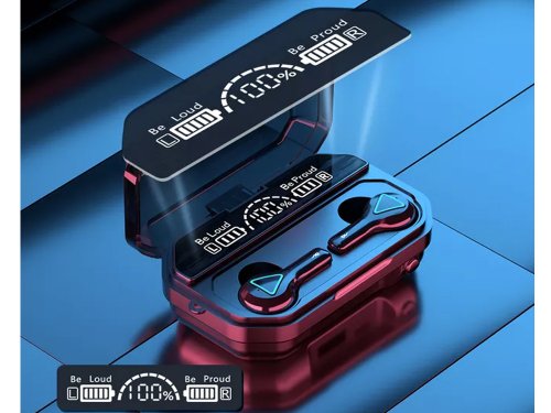 Verk 06232 Bezdrôtové slúchadlá TWS Bluetooth V5.1 - Powerbanka