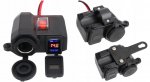 Verk 10065 Zásuvka zapalovače + USB 2A pro motocykly 12V