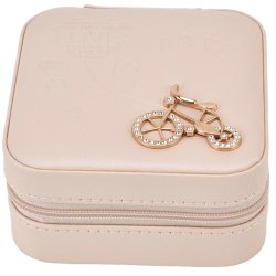 Verk 01785 Šperkovnica so zrkadielkom staroružová