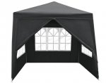 Malatec 7908 Zahradní párty stan 3 x 3 m + 4 boční stěny šedý