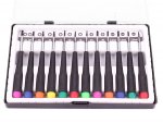 Verk 11091 Sada skrutkovačov TORX - 12ks