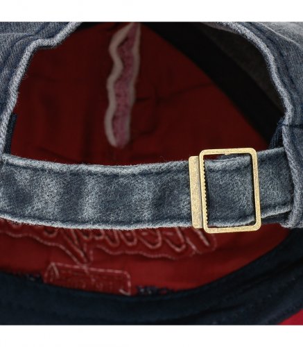Versoli Kšiltovka Unisex s nášivkou Newyork červená