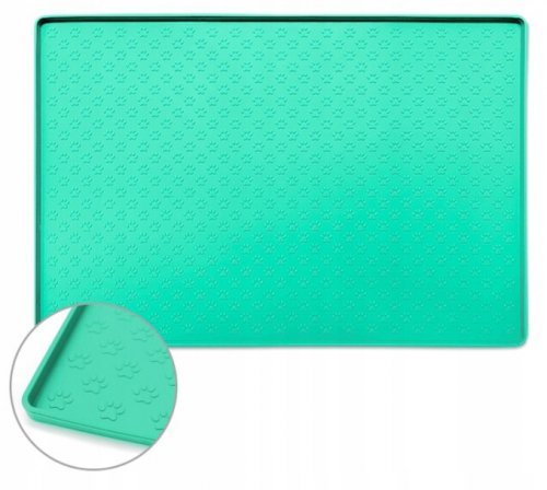 Nuxie Podložka pod psiu misku protišmyková 49 x 31 cm šedá