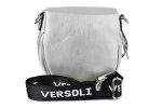 Versoli X74 Dámská crossbody kabelka stříbrná