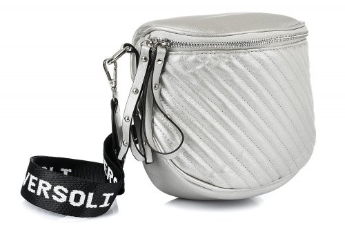 Versoli X74 Dámská crossbody kabelka stříbrná