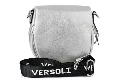 Versoli X74 Dámská crossbody kabelka stříbrná