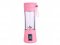 Foxter 2052 Přenosný smoothie mixér 380 ml růžový