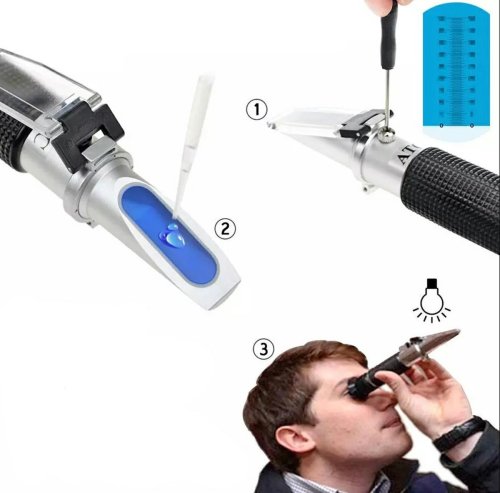 APT AG756 Refraktometr, tester elektrolytu a chladicí kapaliny