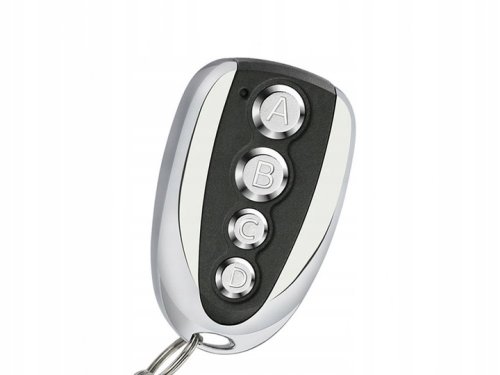 Verk 10066 Univerzální 4kanálový dálkový ovládač 433.92 MHz černý