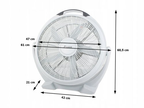 KADEER FS-50 Ventilátor 110 W bílý