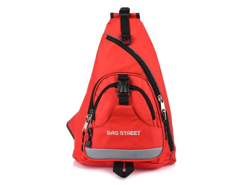 Bag Street 026 Športový batoh cez rameno červený