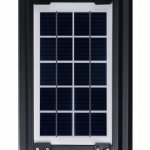 Izoxis 19444 Pouličné osvetlenie solárne 240 LED COB, IP67, 72 W, 800 lm čierne