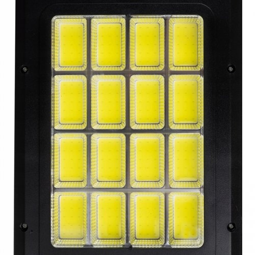 Izoxis 19444 Pouličné osvetlenie solárne 240 LED COB, IP67, 72 W, 800 lm čierne