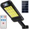 Izoxis 19444 Pouliční osvětlení solární 240 LED COB, IP67, 72 W, 800 lm černé