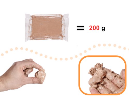 KIK Hrnčiarska hlina 1200g